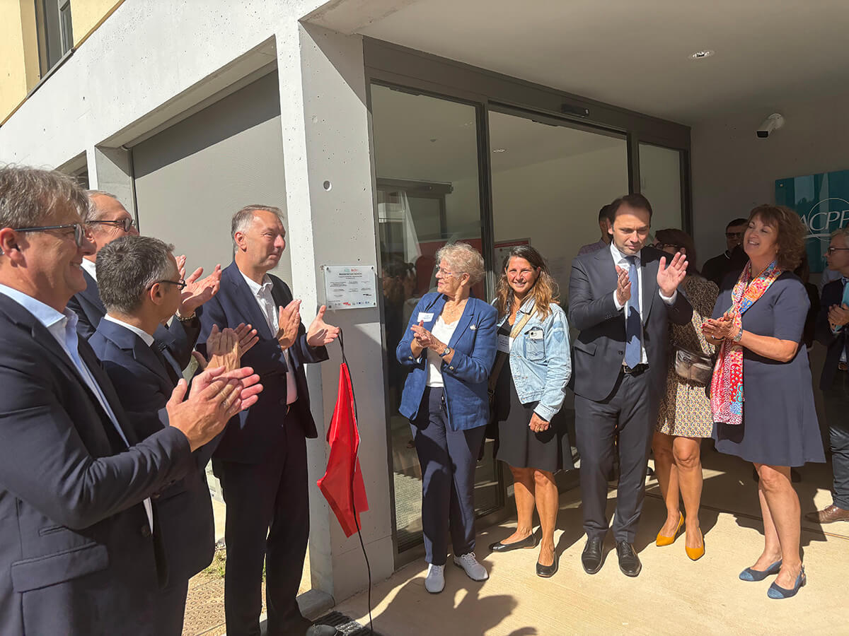 découverte plaque inauguration