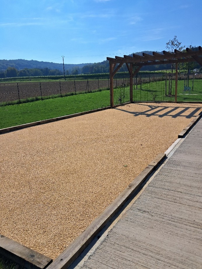 terrain de pétanque résidence de la tour